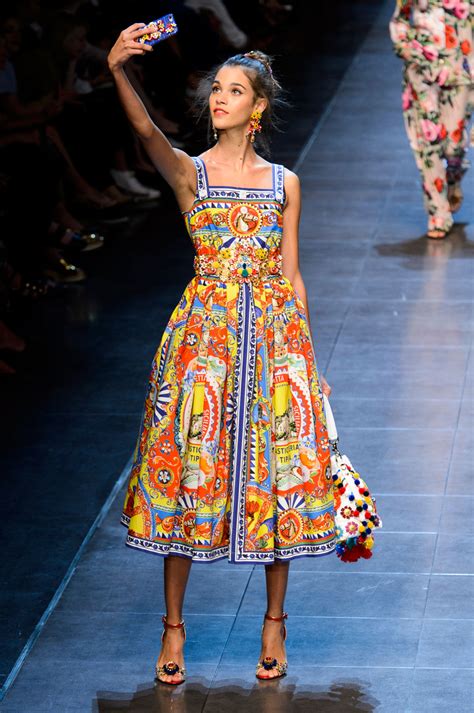 dolce gabbana spring summer 2016|dolce and gabbana summer dress.